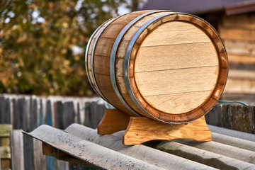 Oak barrel for storage