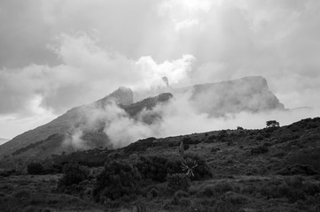 Hiking in the Simien Mountains, Ethiopia