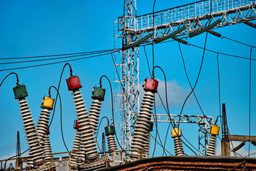 Electric substation for production