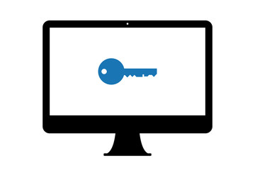 PC - Schlüssel - Passwort