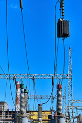 Electric substation for production