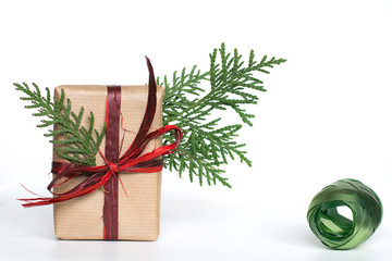 Christmas background white