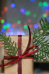 Christmas present background