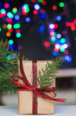 Christmas present background