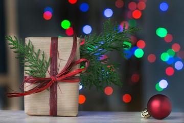 Christmas present backgorund