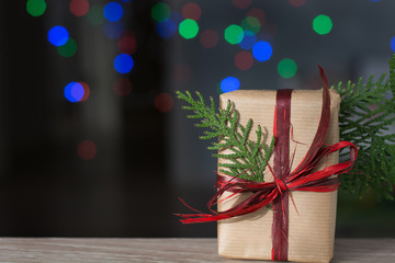 Christmas present background