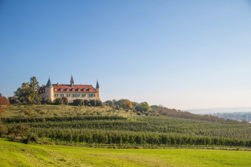 Fototapeta na wymiar Schloss St. Martin in Graz im Herbst