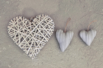 three heart on the floor (Valentine's day)