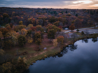 Aerial of Thompson Park New Jersey