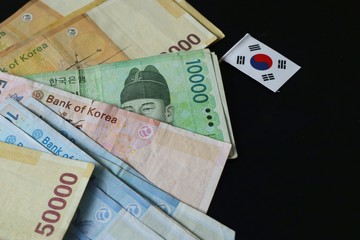 Banknote of south korea