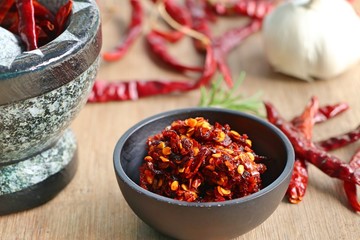 chili paste with garlic