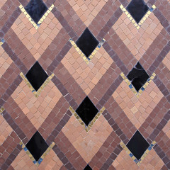 art deco mosaic