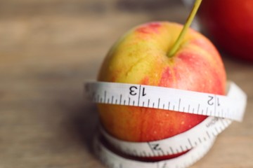 red sweet apple fruit