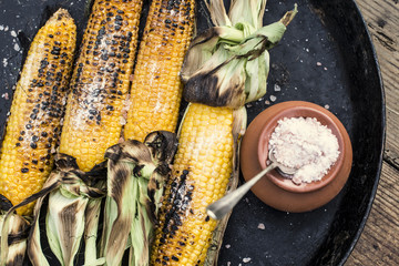 Roasted corn salted © Deyan Georgiev