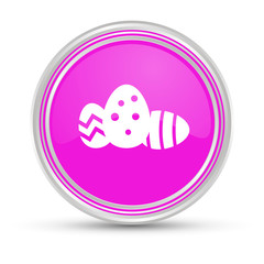 Obraz premium Pinker Button - Ostereier