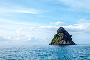 Fototapeta na wymiar Sea view background in Thailand