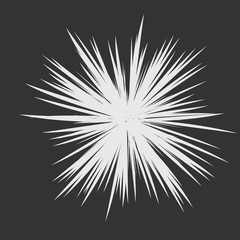 Fototapeta premium Abstract Star Explosion