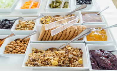 catering buffet table