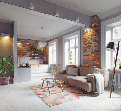 modern apartment interior
