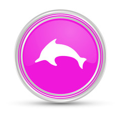 Pinker Button - Delfin
