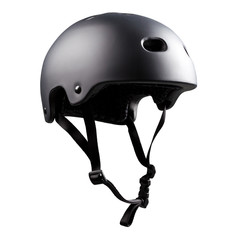 action sports helmet for cycling, bmx, skating on white background