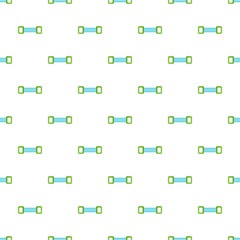 Spring expander pattern, cartoon style