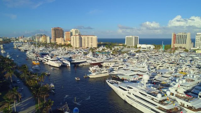 Drone footage Fort Lauderdale FL 4k 24p