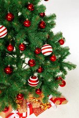Christmas Tree isolated on white background