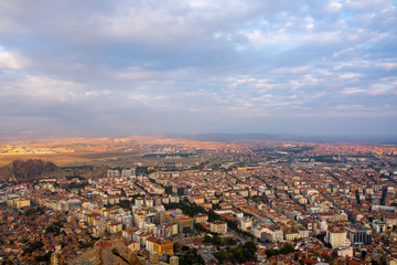 Obraz premium looking Afyon from the castle
