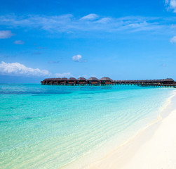 Plakat Maldives beach