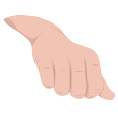 hand symbol vector design
