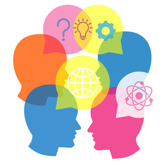 Business Communication symbol-Vector Illustration