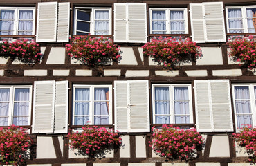 Fototapeta na wymiar Strasbourg - Maisons à colombages