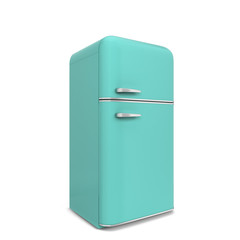 Retro kitchen fridge