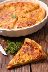 vegetable quiche