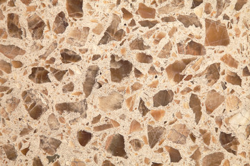 Terrazzo floor texture white