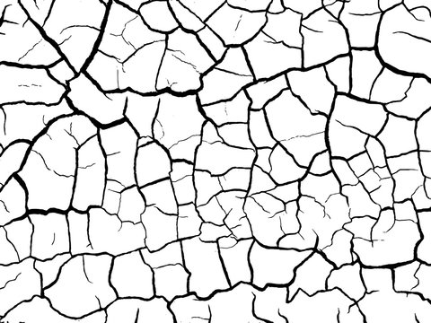 structure of the cracked earth a vector a background
