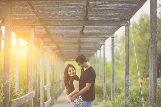 pareja novios