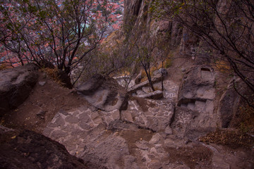 Afyonkarahisar road to and from castle