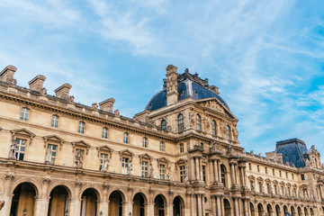Naklejka premium GHENT, BELGIUM - November, 2017: Architecture of Ghent city center. Ghent is historical medieval city and point of tourist destination in Belgium. Ghent historic City center