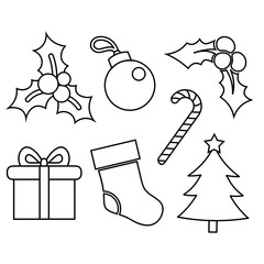 Christmas and Winter Collection, Vector illustration
