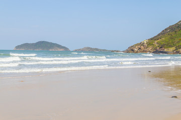 Fototapeta na wymiar Costao do Santinho beach