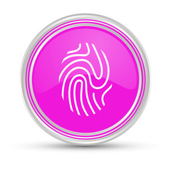 Pinker Button - Fingerabdruck - Identifikation