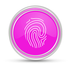Pinker Button - Fingerabdruck - ID