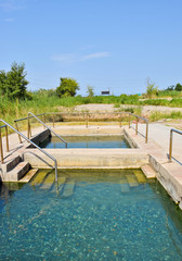 Thermal springs of Kamena Vourla.