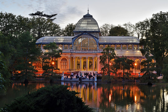 Palacio de Cristal, Madrid, Spain 