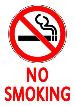 dpn2 DesignPosterNew dpn - ks240 Combination Shield - Note: no smoking - english - prohibition sign: smoking ban - DIN A2 A3 A4 - template poster - xxl red e5648