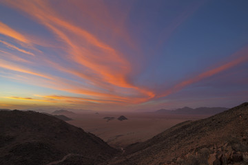 Colorfull clouds at sunset