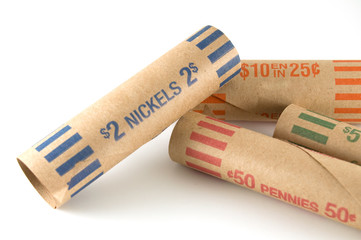 Various Paper Coin Holders