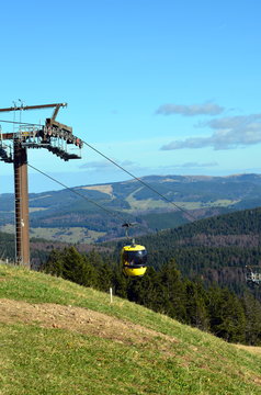 Seilbahn auf den Belchen